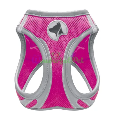 HIKING REFLECTIVE Harness, pink, nylon, XS 30-33cm