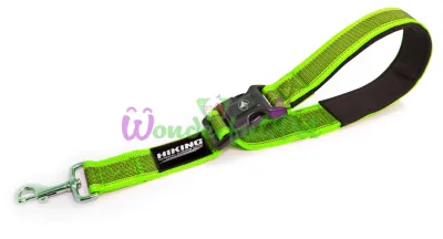 HIKING VENTURE Leash, Adjustable, Green, Nylon, 4×38–50 cm