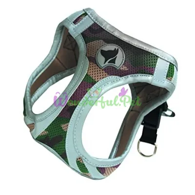 Шлея HIKING REFLECTIVE, милитари, нейлон, XL 53-58см