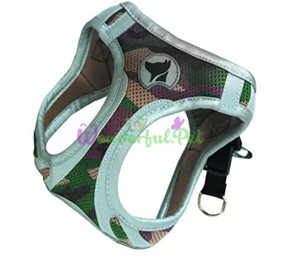 Шлея HIKING REFLECTIVE, милитари, нейлон, S 34-41см