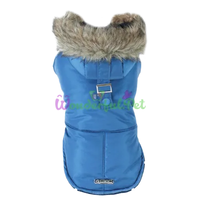 CROCI Blue Parka Dog Jacket, 20 cm