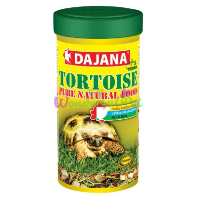 Корм Dajana Tortoise для сухопутных черепах и травоядных рептилий 240 гр