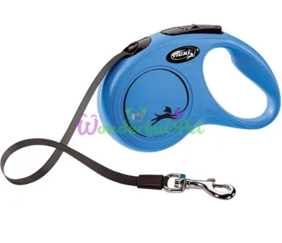 Рулетка FLEXI Classic S, 5 м, до 15 кг, стрічка, синя 3211