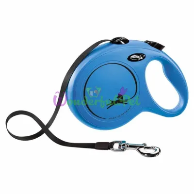 Рулетка FLEXI New Classic Tape Blue M 5 м до 25 кг