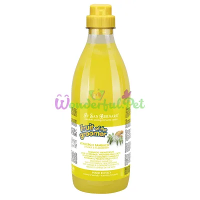 Iv San Bernard Ginger and Elderberry Disinfecting Shampoo with Elderberry and Ginger, 30 ml
