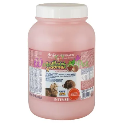 Шампунь Iv San Bernard Pink Grapefruit для средней шерсти, с грейпфрутом и витамином В6, 3,25 л (2 шт уп)
