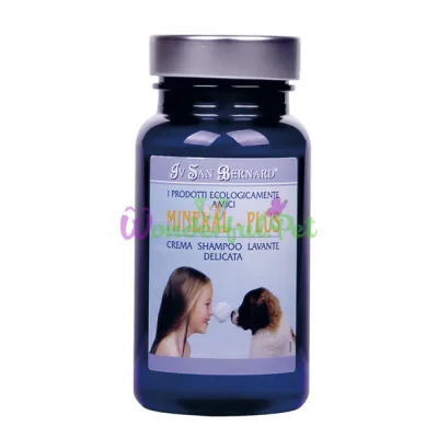 Шампунь Iv San Bernard Mineral Plus Cream (кот собака), для запаленнои шкири, 100мл ( 6 шт уп)