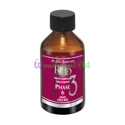 Фаза 3 Iv San Bernard OILS MIX, смесь масел укрепляет и защищает шерсть, 100 мл