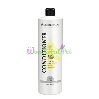 Iv San Bernard Lemon Conditioner for Short Coats 500 ml
