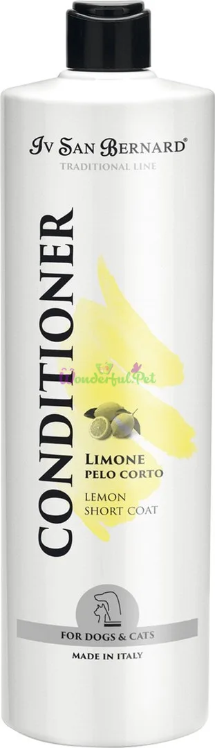 Iv San Bernard Lemon Conditioner for Short Coats 1 L