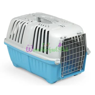 Переноска MPS 2 PRATIKO 1 METAL BLUE 48x31.5x33 см