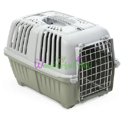 MPS Pratiko 1 Metal Light Green Pet Carrier 48x31.5x33 cm