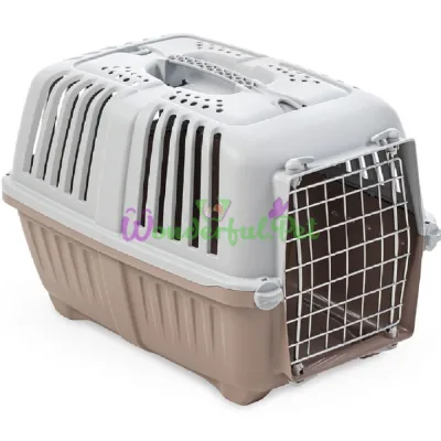 MPS Pratiko 2 Metal Cipria-Marsala Pet Carrier 55x36x36 cm