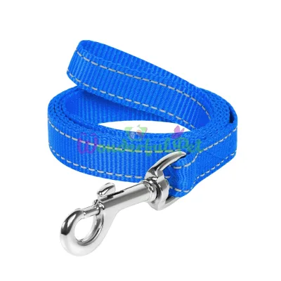 Поводок нейлоновый Dog Extreme для собак 20 мм, 150 см, голубой