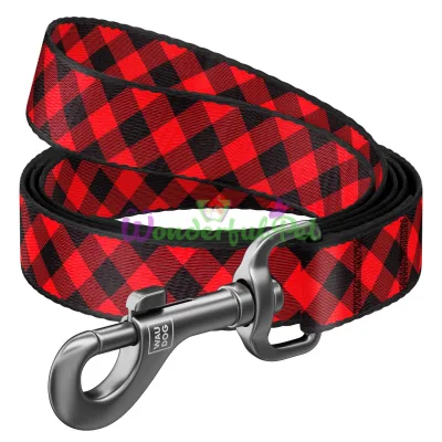 ΠΠΎΠ²ΠΎΠ΄ΠΎΠΊ Waudog Nylon Ρ ΡΠΈΡΡΠ½ΠΊΠΎΠΌ Π¨ΠΎΡΠ»Π°Π½Π΄ΠΊΠ° ΠΊΡΠ°ΡΠ½Π°Ρ Π΄Π»Ρ ΡΠΎΠ±Π°ΠΊ 25 ΠΌΠΌ, 122 ΡΠΌ