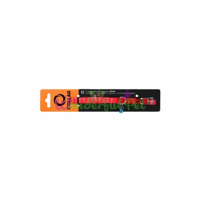Ошейник Dog Extreme 10 нейлон, с рисунком Египет, ширина 10 мм, длина 20-30 см, красный