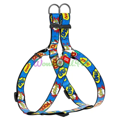 Π¨Π»Π΅Ρ Waudog Nylon Π΄Π»Ρ ΡΠΎΠ±Π°ΠΊ Ρ ΡΠΈΡΡΠ½ΠΊΠΎΠΌ ΠΠ°Ρ 15 ΠΌΠΌ, 40-55 ΡΠΌ