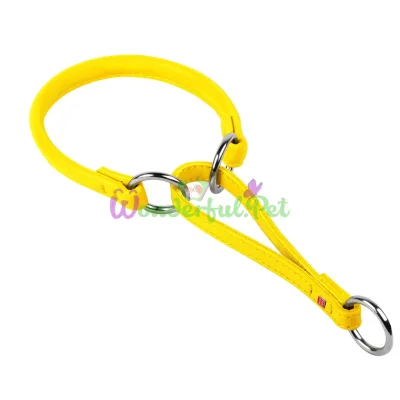 ΠΡΠ΅ΠΉΠ½ΠΈΠΊ-ΡΠ΄Π°Π²ΠΊΠ° Waudog Glamour Π΄Π»Ρ ΡΠΎΠ±Π°ΠΊ 13 ΠΌΠΌ, 70 ΡΠΌ, ΠΆΠ΅Π»ΡΡΠΉ