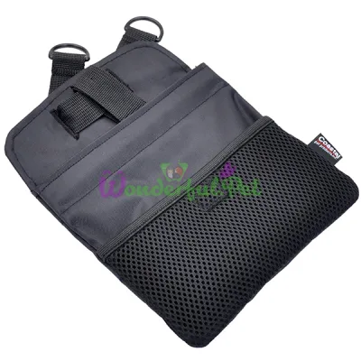 Сумка для лакомств Coastal Multi-Function Treat Bag при обучении и тренировки собак, черная, 17.5×22.5 см