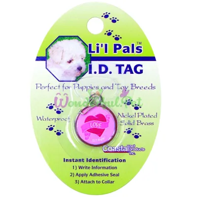 Брелок адресник Coastal Litl Pals ID Tag для собак и кошек