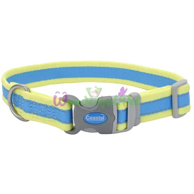 Светоотражающий ошейник Coastal Pet Attire Pro Adjustable Reflective для собак, регулируемый, 2.5×46-66 см