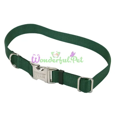 Ошейник Coastal Titan Buckle для собак, хакки, 2.5×46-66 см