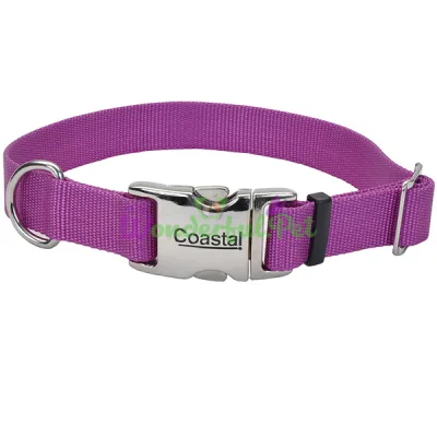 Ошейник Coastal Titan Buckle для собак, орхидея, 2×30-45 см