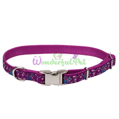 Ошейник Coastal Pet Attire Ribbon для собак, фиолетовый, 1.6×30 см