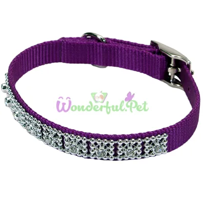 Ошейник Coastal Jeweled для собак, пурпурный, 1×25 см