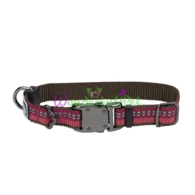 Нейлоновый ошейник Coastal K9 Explorer для собак, малиновый, 1.6×20-30 см