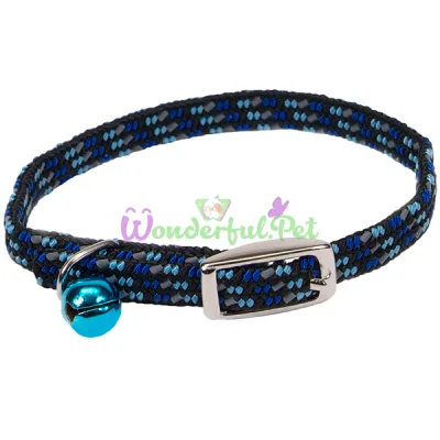 Ошейник Coastal Litl Pals Reflective Kitten для котят, синий, 0.8×20 см