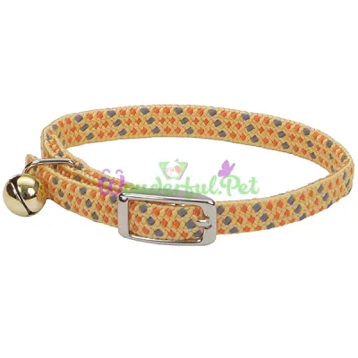 Ошейник Coastal Litl Pals Reflective Kitten для котят, желтый, 0.8×20 см
