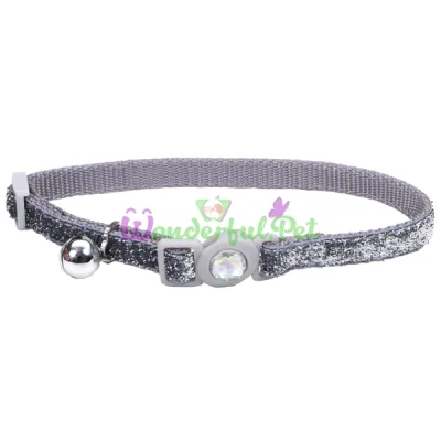 Безопасный ошейник Coastal Fashion Safe Cat для кошек, серебро, 1×30 см
