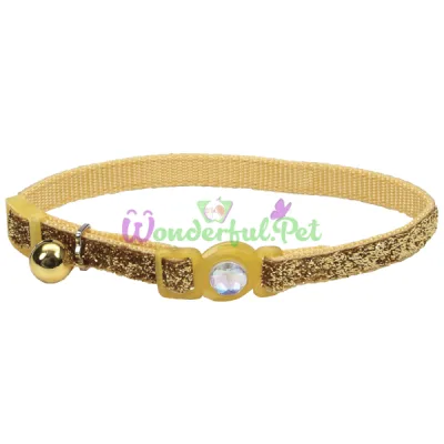 Безопасный ошейник Coastal Fashion Safe Cat для кошек, золотой, 1×30 см