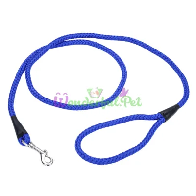 Поводок Coastal Rope Dog Leash для собак, круглый, синий, 1.8 м