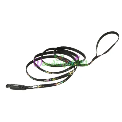 Нейлоновый поводок Coastal Litl Pals для собак, черный, 0.7 см×1.8 м