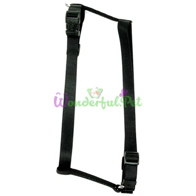 Нейлоновая шлея Coastal Nylon Adjustable для собак, черный, 1.6×40-66 см