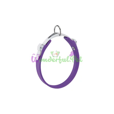 Эластичный ошейник с системой микро регулировки Ferplast Ergoflex C22 42 Purple для собак