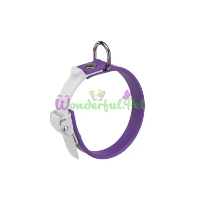 Эластичный ошейник с системой микро регулировки Ferplast Ergoflex C15 25 Purple для собак