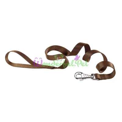 Нейлоновый поводок Ferplast Club G20 120 Brown для собак коричневый 20 мм 120 см