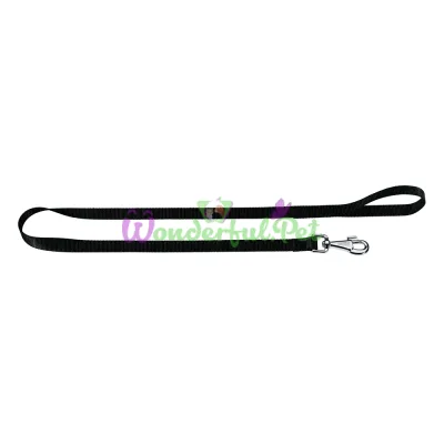 ΠΠ΅ΠΉΠ»ΠΎΠ½ΠΎΠ²ΡΠΉ ΠΏΠΎΠ²ΠΎΠ΄ΠΎΠΊ Ferplast Club G15 120 Black Π΄Π»Ρ ΡΠΎΠ±Π°ΠΊ ΡΠ΅ΡΠ½ΡΠΉ 15 ΠΌΠΌ 120 ΡΠΌ