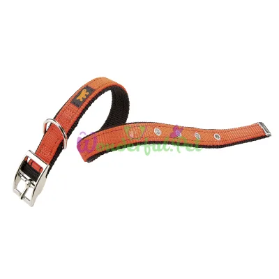 Нейлоновый ошейник Ferplast Dual CF25 53 Colours Orange для собак 25 мм A: 45÷53 см