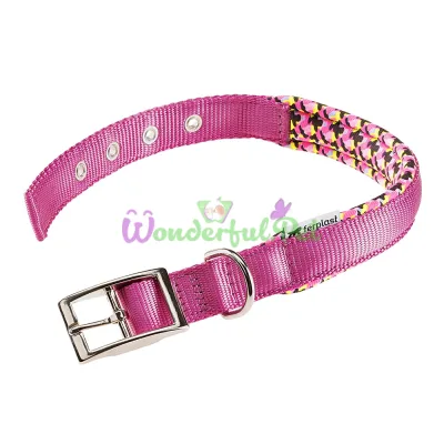 Нейлоновый ошейник Ferplast Daytona Fanasy C25 45 Purple для собак фиолетовый A: 37x45 см B: 25 мм