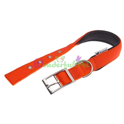 Нейлоновый ошейник Ferplast Daytona C25 53 Orange для собак оранжевый A: 45x53 см B: 25 мм