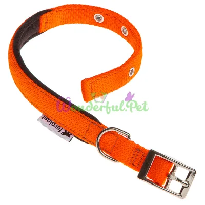 Нейлоновый ошейник Ferplast Daytona C15 35 Orange для собак оранжевый A: 27x35 см B: 15 мм