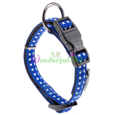 Нейлоновый ошейник Ferplast Cricket C15 40 Blue для собак синий A: 27x40 см