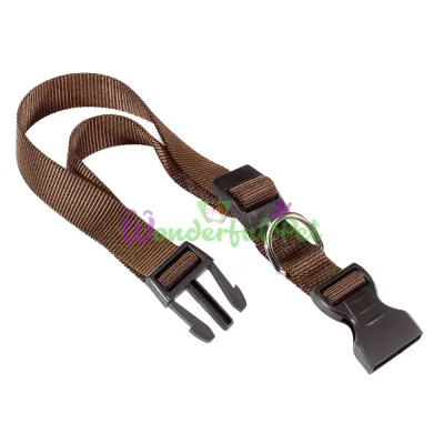 Нейлоновый ошейник Ferplast Club C20 56 Colours Brown для собак коричневый 36x56 см