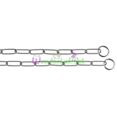 Ошейник для собак с рывковой металлической цепьюFerplast Chrome CSP40132 для собак 68 см
