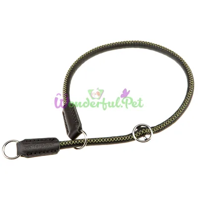 Ошейник-полуудавка Ferplast Derby CS10 60 Black для собак из эко-кожи черная A: 60 см 10 мм