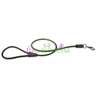 Поводок из эко-кожи Ferplast Derby G7 110 Black для собак 7 мм 110 см